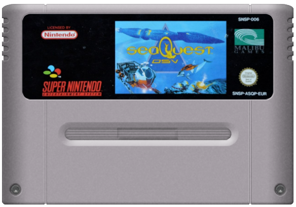 Sea Quest DSV media 8 for Super Nintendo